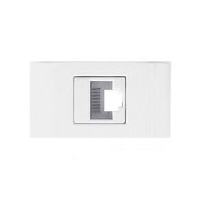 Modulo Tomada RJ45 com Conector Branco 50044 - Pezzi