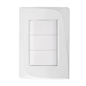 Placa Cega 2X4 com Suporte Branca 50529 Tendeza - Pezzi