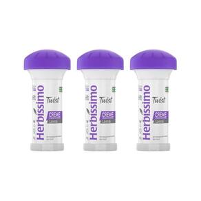 Desodorante Herbissimo Stick Creme Lavanda 45G - Kit Com 3Un