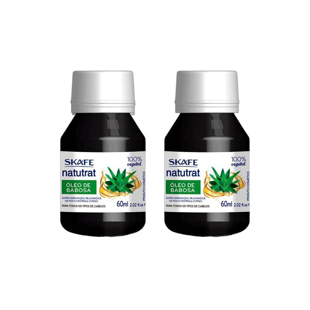 Oleo Capilar Skafe Natutrat Babosa 60Ml-Kit C/2Un