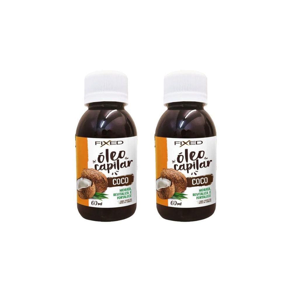 Oleo Capilar Fixed Coco 60Ml-Kit C/2Un