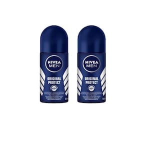 Desodorante Roll-On Nivea 50Ml Masc Protect-Kit 2Un