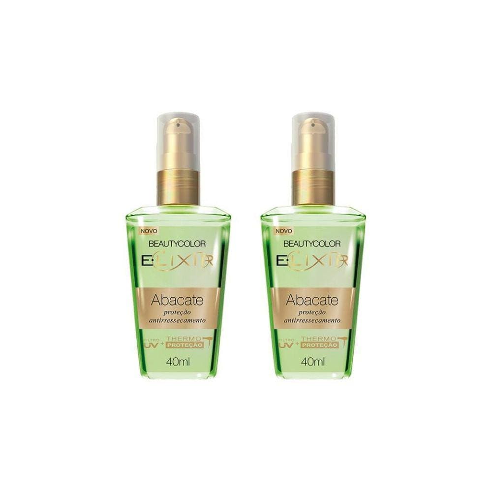 Oleo Capilar Beauty Color Elixir Nutr Abacate 40Ml-Kit C/2Un