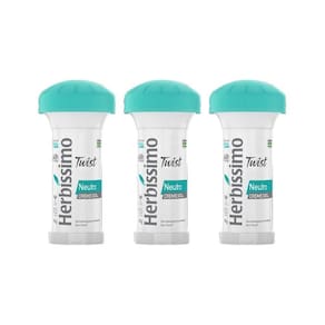 Desodorante Herbissimo Stick Creme Neutro 45G - Kit Com 3Un