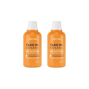 Oleo De Banana Farmax 100Ml-Kit C/2Un