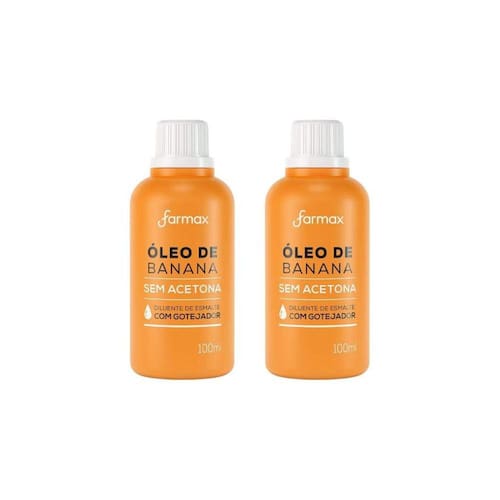 imagem-Oleo De Banana Farmax 100Ml-Kit C/2Un