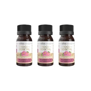 Oleo Capilar Vegetal Vita Seiva Rosa Mosqueta 30Ml-Kit C/3Un