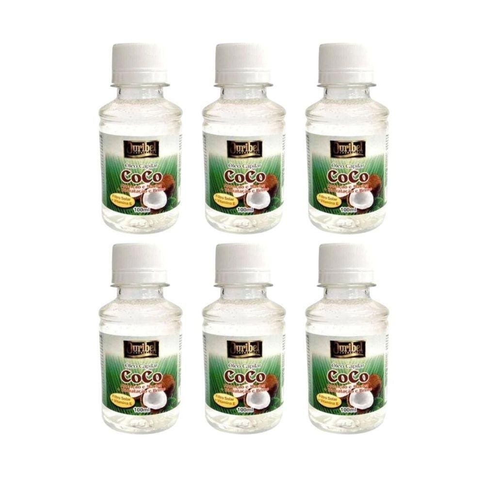 Oleo Capilar Ouribel Coco 100Ml - Kit Com 6Un