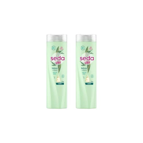 imagem-Shampoo Seda 325Ml Babosa Oleos-Kit C/2Un