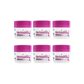 Desodorante Creme Herbíssimo 55G Bio Protect Hibisco-Kit 6Un