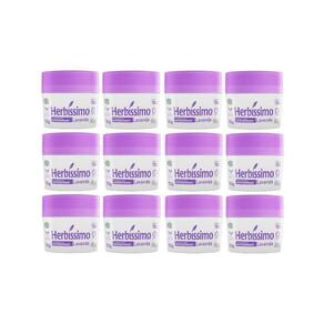 Desodorante Creme Herbíssimo 55G Lavanda - Kit Com 12Un