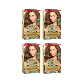 Coloraçao Soft Color 70 Louro Natural-Kit C/4Un