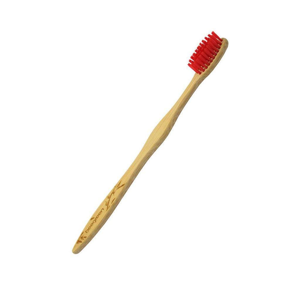 Escova De Dente De Bambu Beegreen® - Vermelha