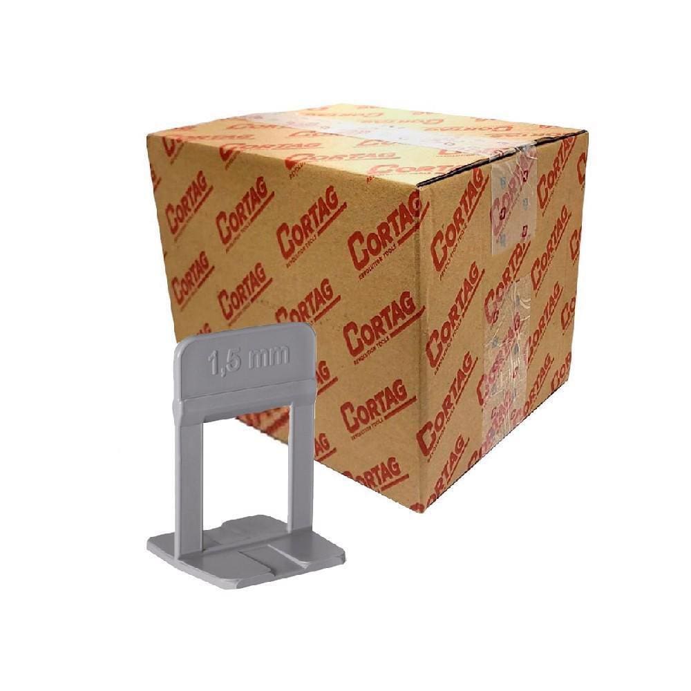 Espaçador Nivelador Supra 1,5Mm Com 500 Pçs  62409  - Cortag