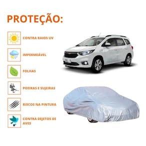 Capa Cobrir Carro Chevrolet Spin Com Proteção Impermeável