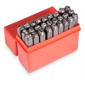 Punção Alfabético ABCDário 10MM - Rocast 60,0019