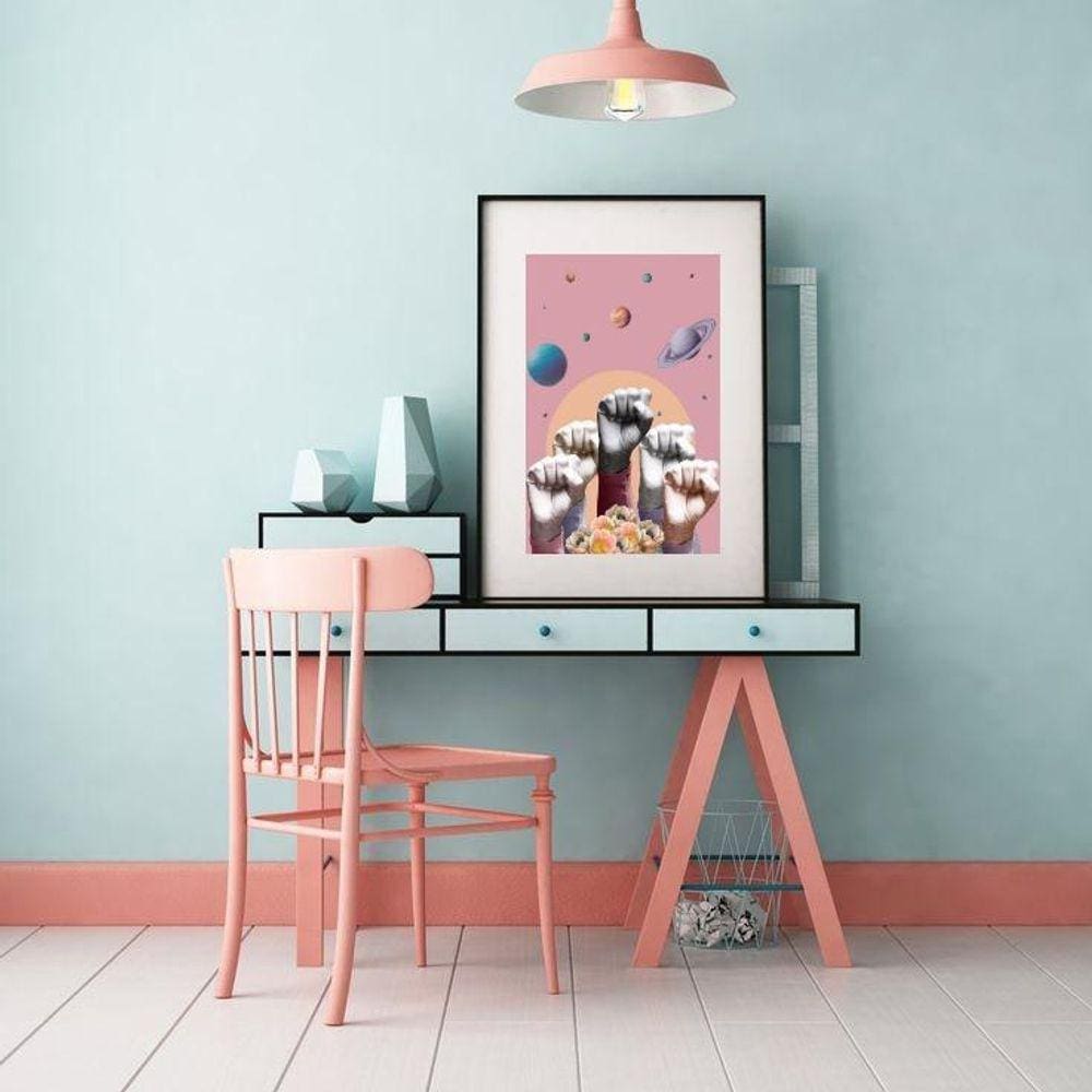 Quadro A União Faz A Força - 60X48Cm