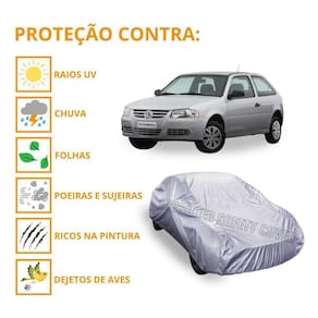 Capa Cobrir Carro Volkswagen Gol Proteção Impermeável