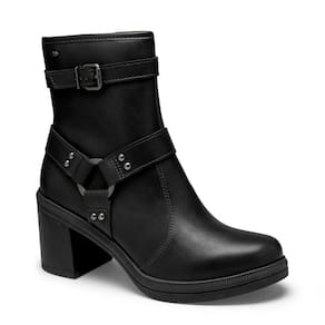 Bota Biker Dakota Cano Curto e Salto Bloco Com Fivelas G9884