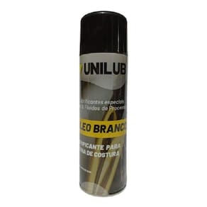 Óleo Branco Spray Maquina De Costura Deixando Sem Atrito