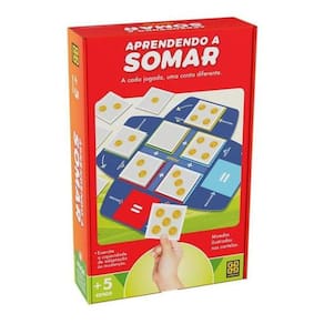Jogo De Tabuleiro Aprendendo A Somar - Grow