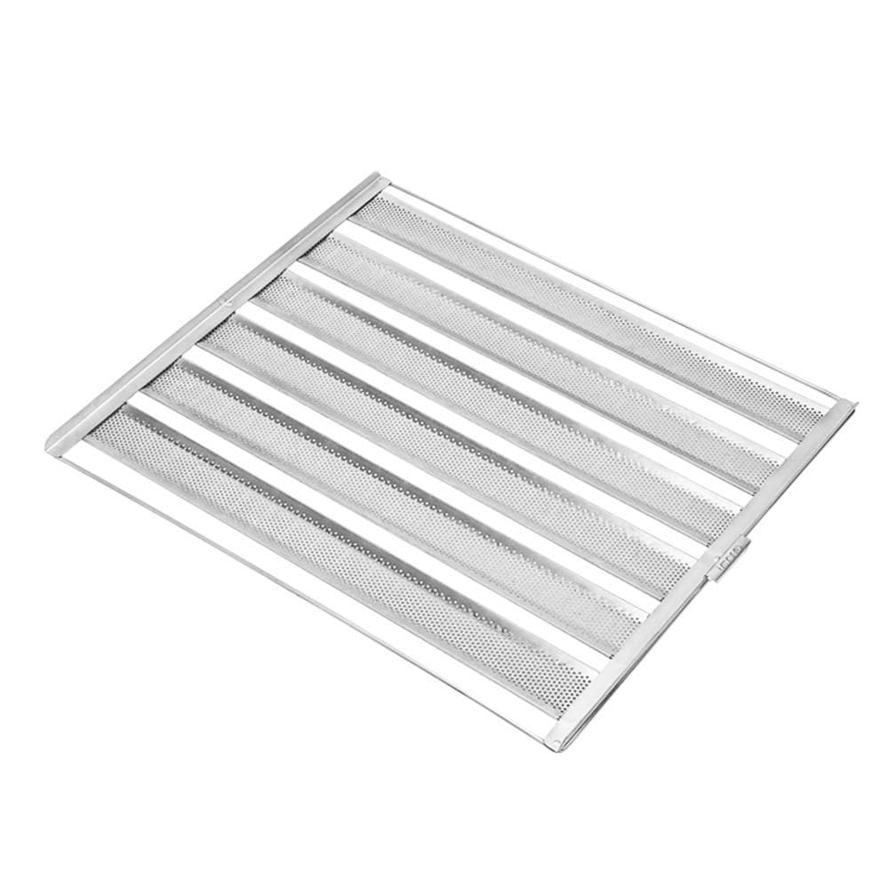 Kit com 10 Esteiras para Pâo Francês  5 Talas Perfuradas 7 CM 58 X 70 Imeca 0509