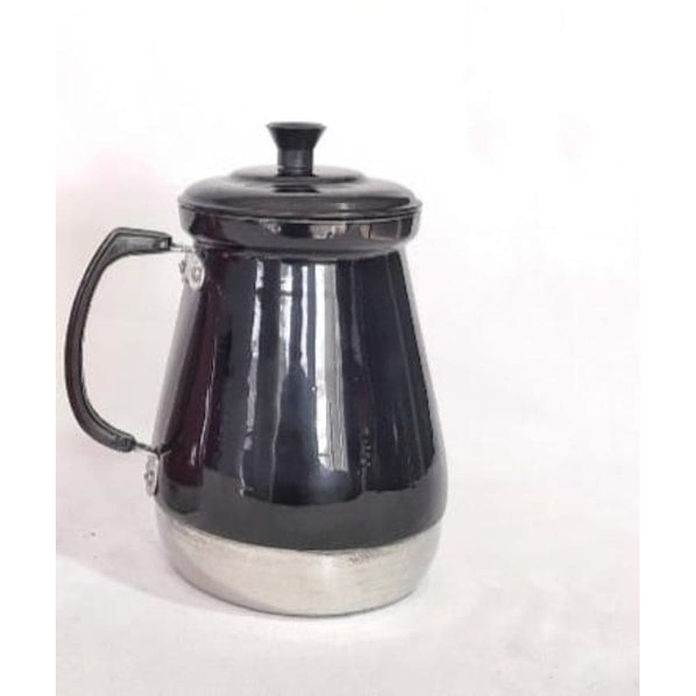 Bule Sem Bico 1L Aluminio Preto