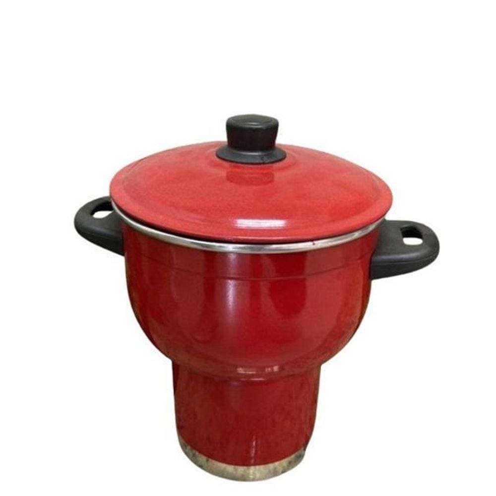 Cuscuzeira N20 Aluminio Vermelho