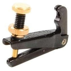 Micro Afinador Violino 4/4 - Wittner - Preto e Dourado