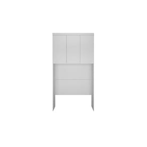 Modulado De Quarto Armário Ponte Aéreo Solteiro Rizon C- 3 Portas Branco