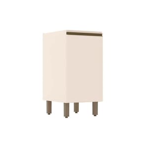 Balcão De Cozinha Connect 1 Porta S-tampo 40x52x81cm Off White - Henn