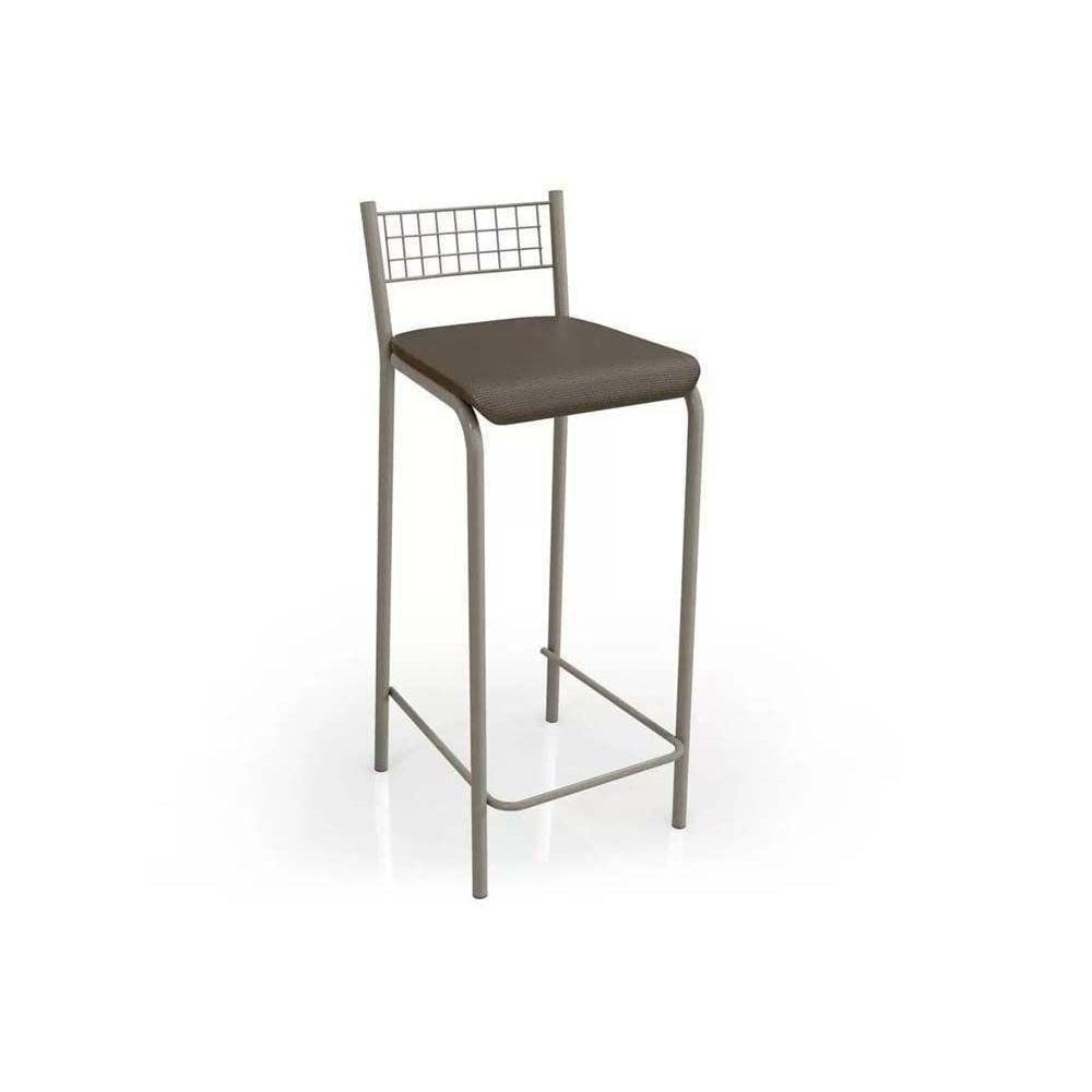 Banqueta Sala De Jantar Gênova 1b705nk 1 Un Niquel-marrom 21 - Kappesberg