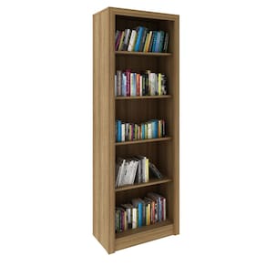 Estante Escritório 60 cm Multimóveis CR25014 Amendoa