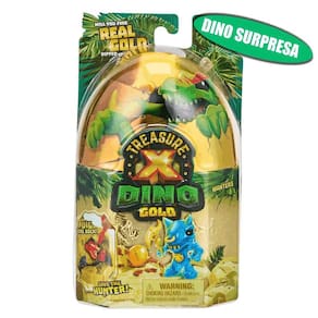 Dinossauro Surpresa Treasure X Unboxing Dino Gold Candide