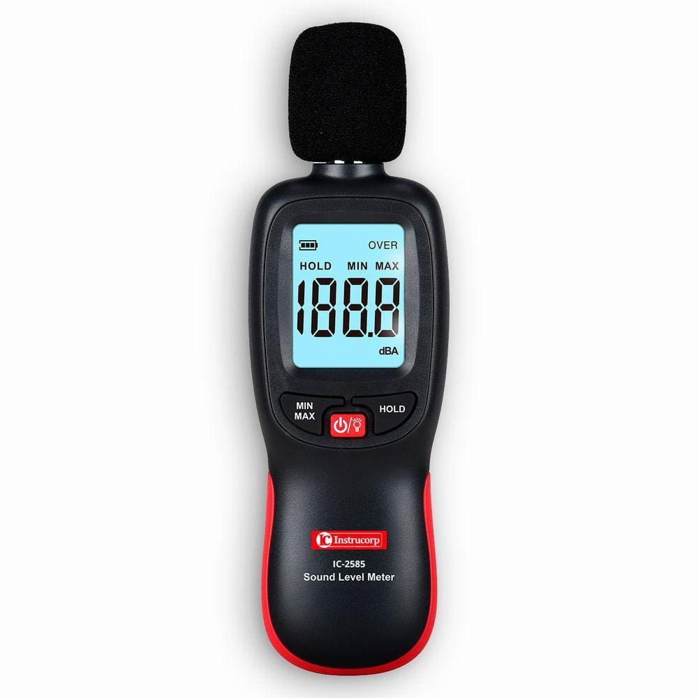 Decibelímetro Digital Portátil - Instrucorp IC-2585