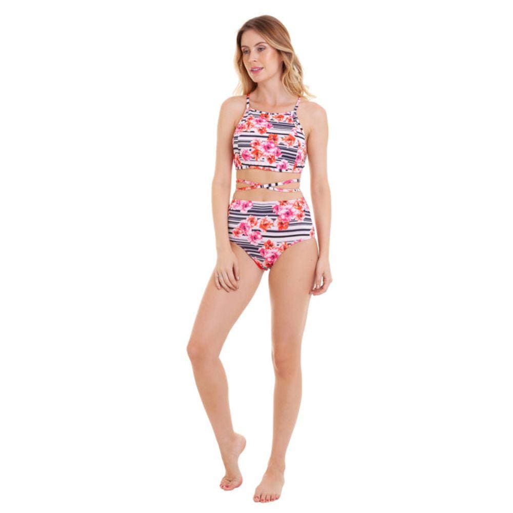 Biquini Hot Pants Fina Flor Bio Beachwear