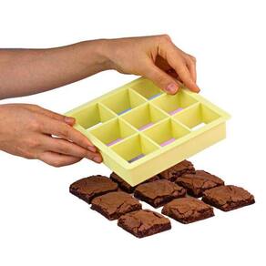 Cortador De Brownie Quadrado 9 Cavidades 5X5 Cm