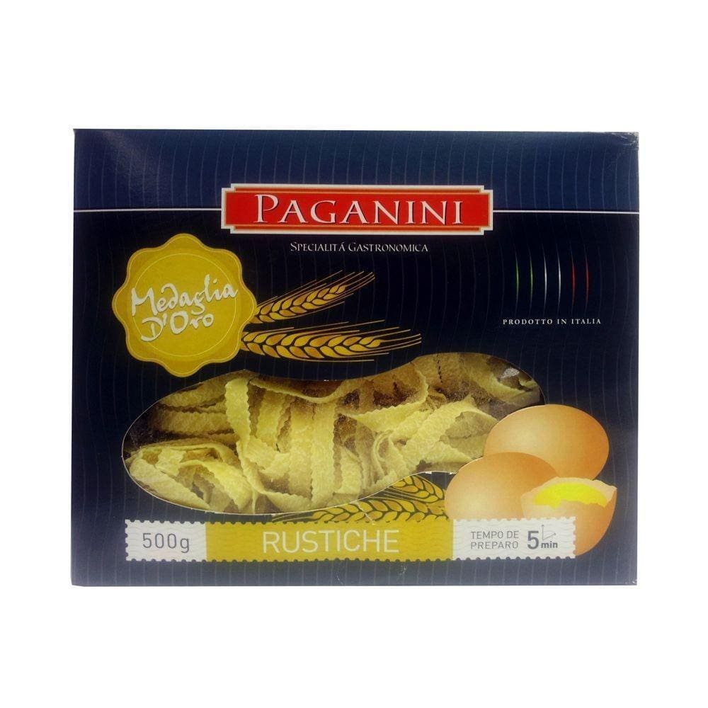Massa Medaglia D` Oro Rustiche Com Ovos Paganini 500G