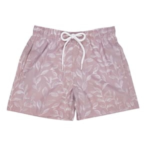 Short Infantil Estampado Folhas Aquarela Mash