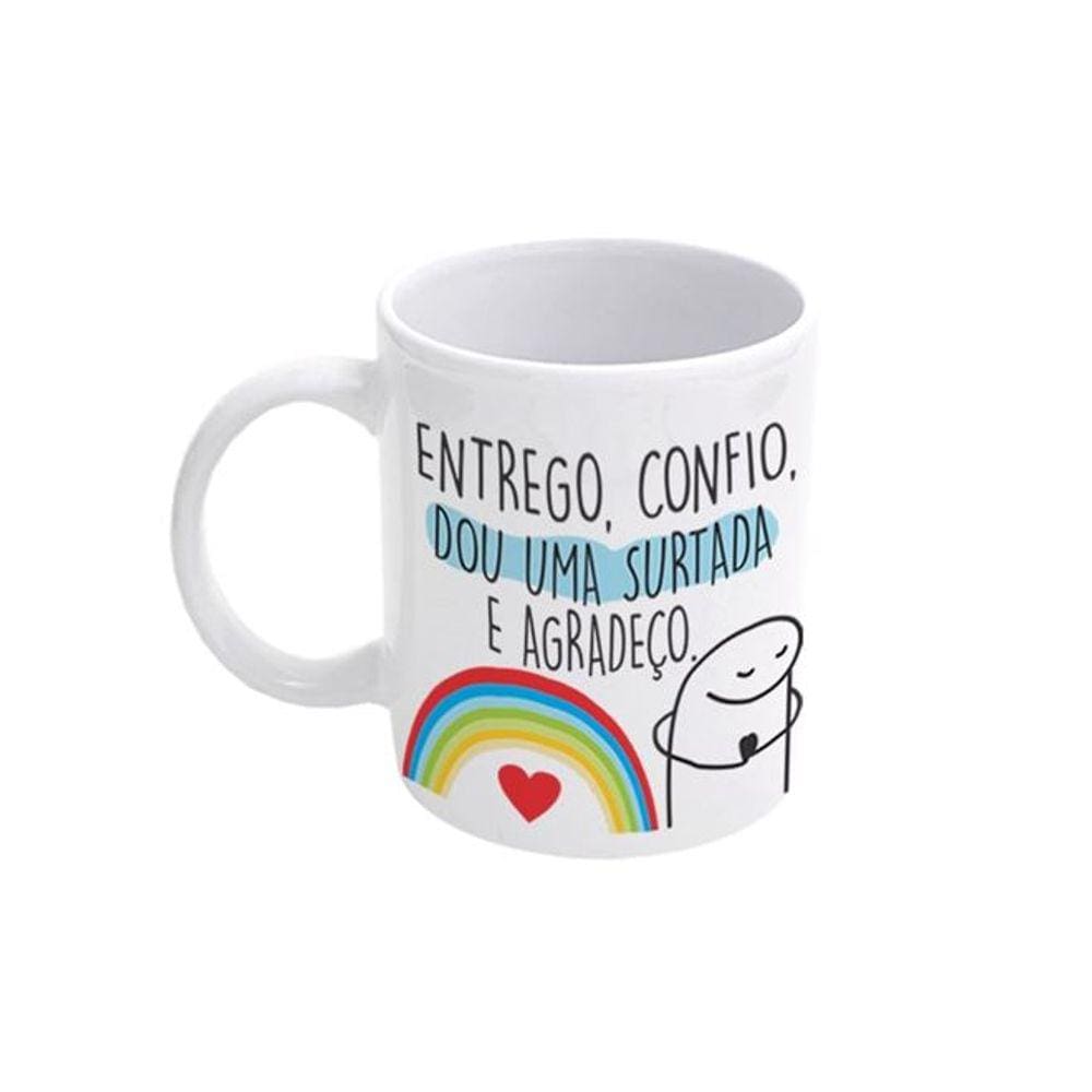 Caneca de Porcelana Flork - Entrego