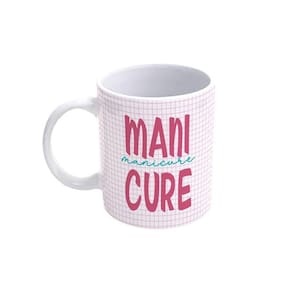 Caneca de Porcelana Flork Profissões - Manicure