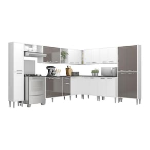 Armário de Cozinha Completa 11 peças Xangai Pop Multimóveis