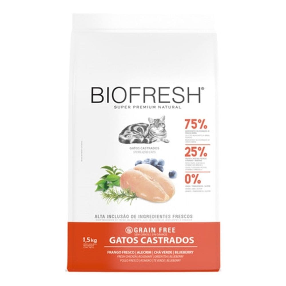 Biofresh Frango Gato Castrado 7,5kg