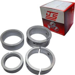 Jogo de Bronzina de Mancal 2,50 x 0,50 VW 1300 1500 1600 AR Fusca Kombi Flange 4mm