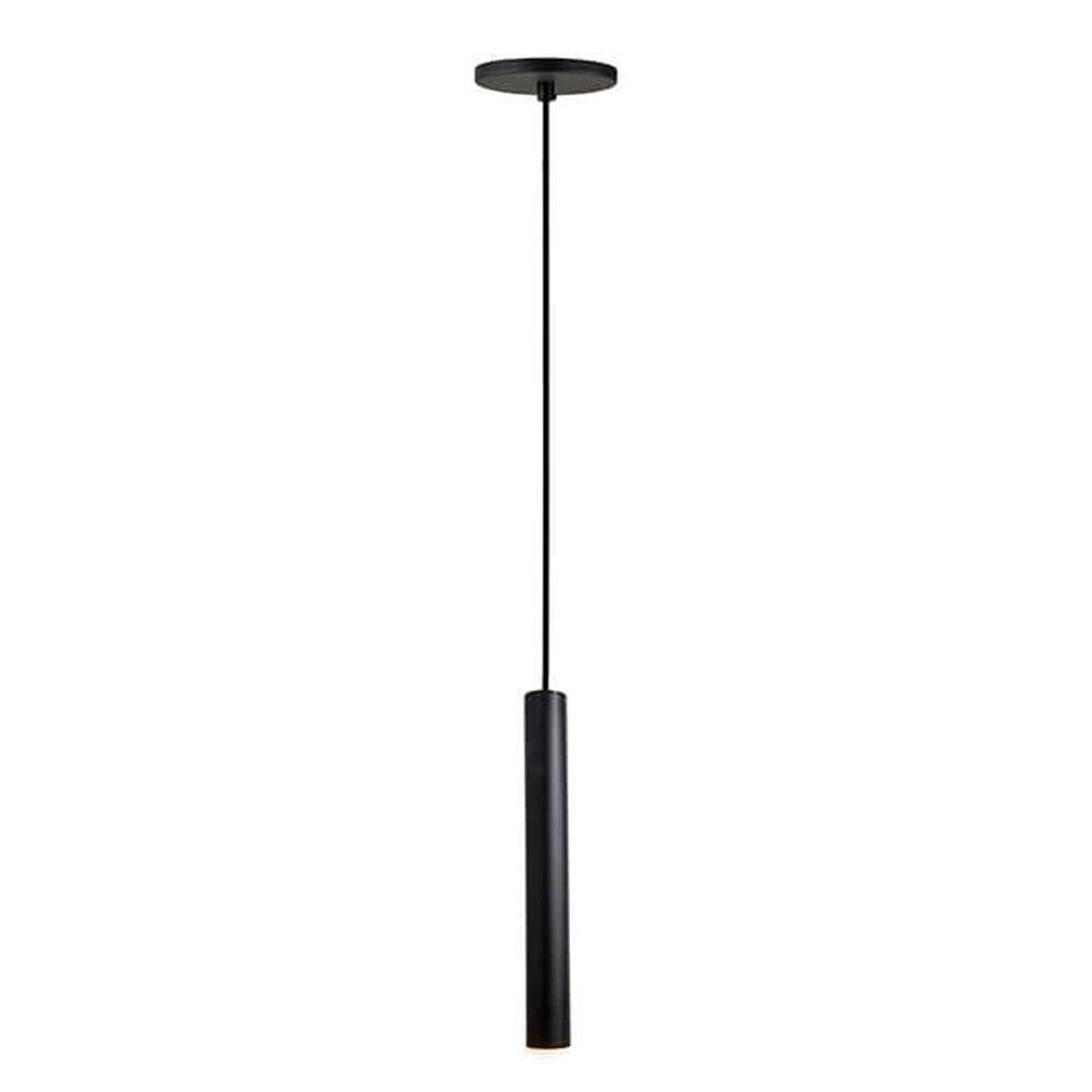 Pendente Tubo Palito 30cm - Preto