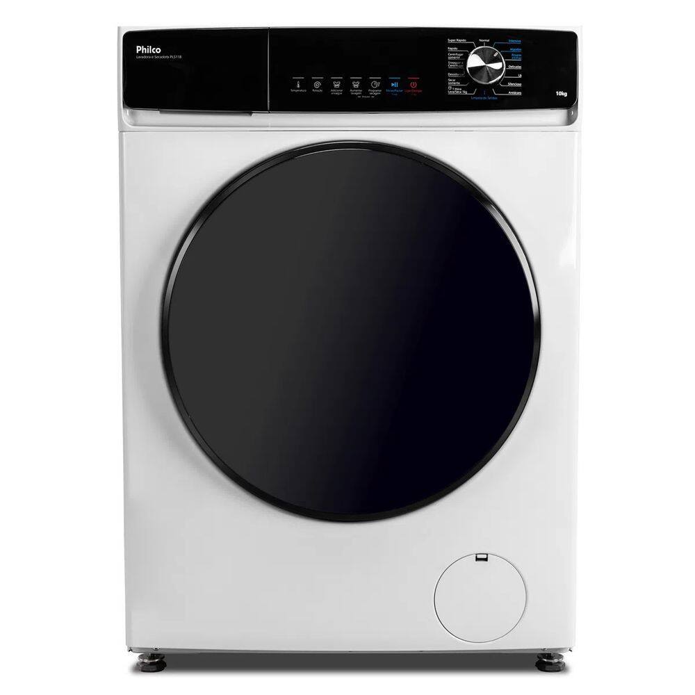 imagem-Lava e Seca Philco Smart Invertplus 16 Programas Lavagem 10kg Secagem 7kg Branco - 110V