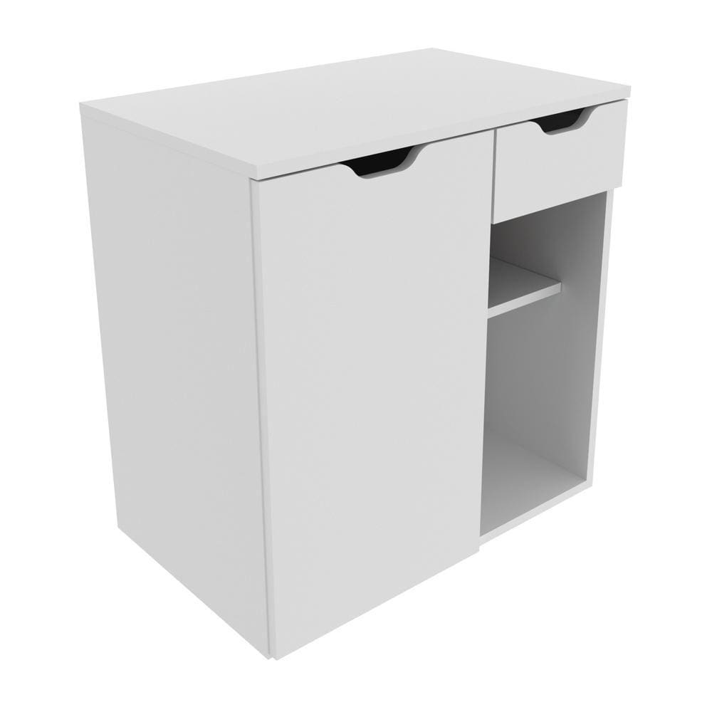 Gabinete Banheiro 1 Porta 1 Gaveta 60cm Multimóveis VCR10085
