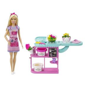 Boneca Barbie Profissões Loja de Flores - Mattel