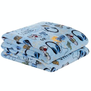 Manta Solteiro Kids Flannel Microfibra 1 Peça - Game