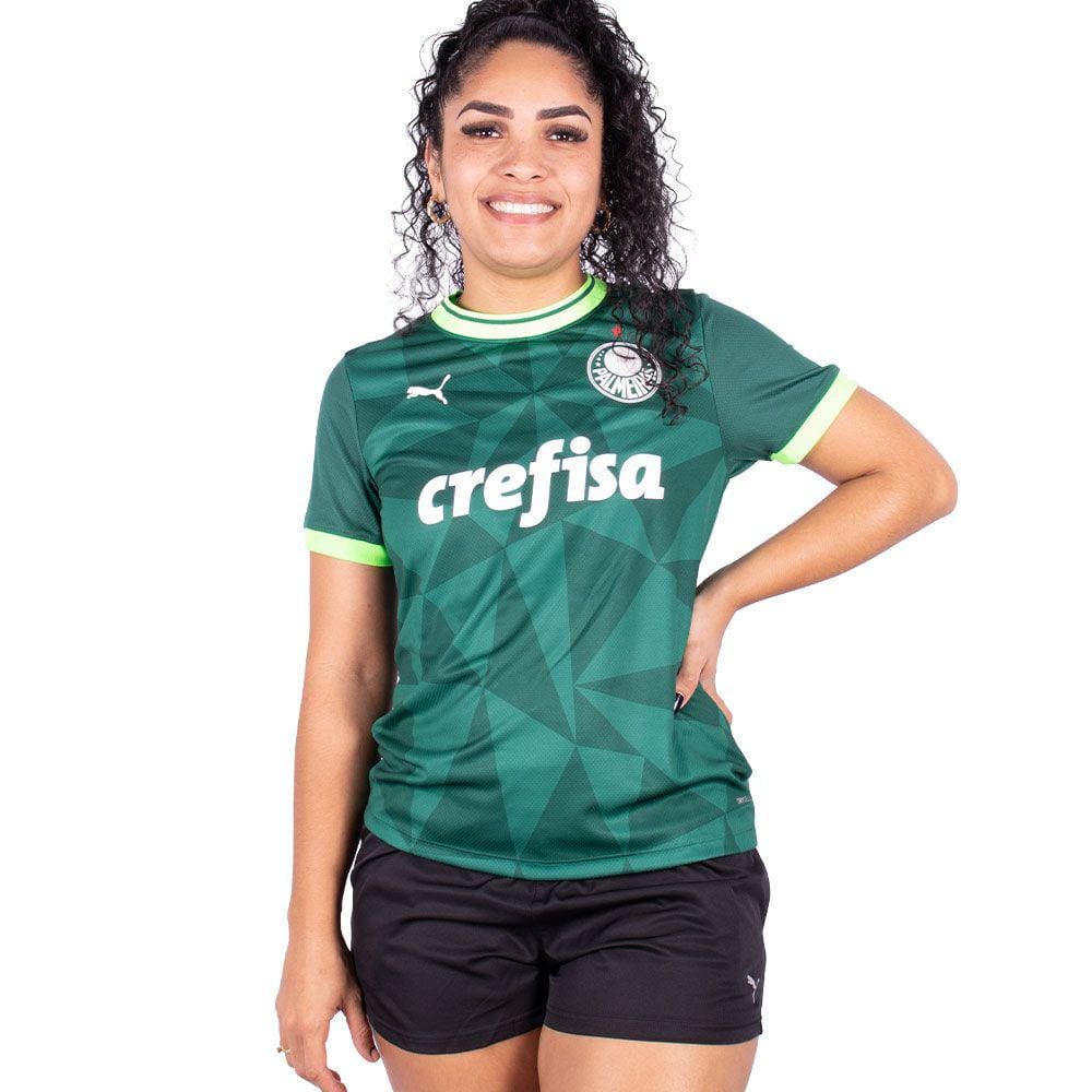 Camisa Puma Palmeiras I 2023 Feminina